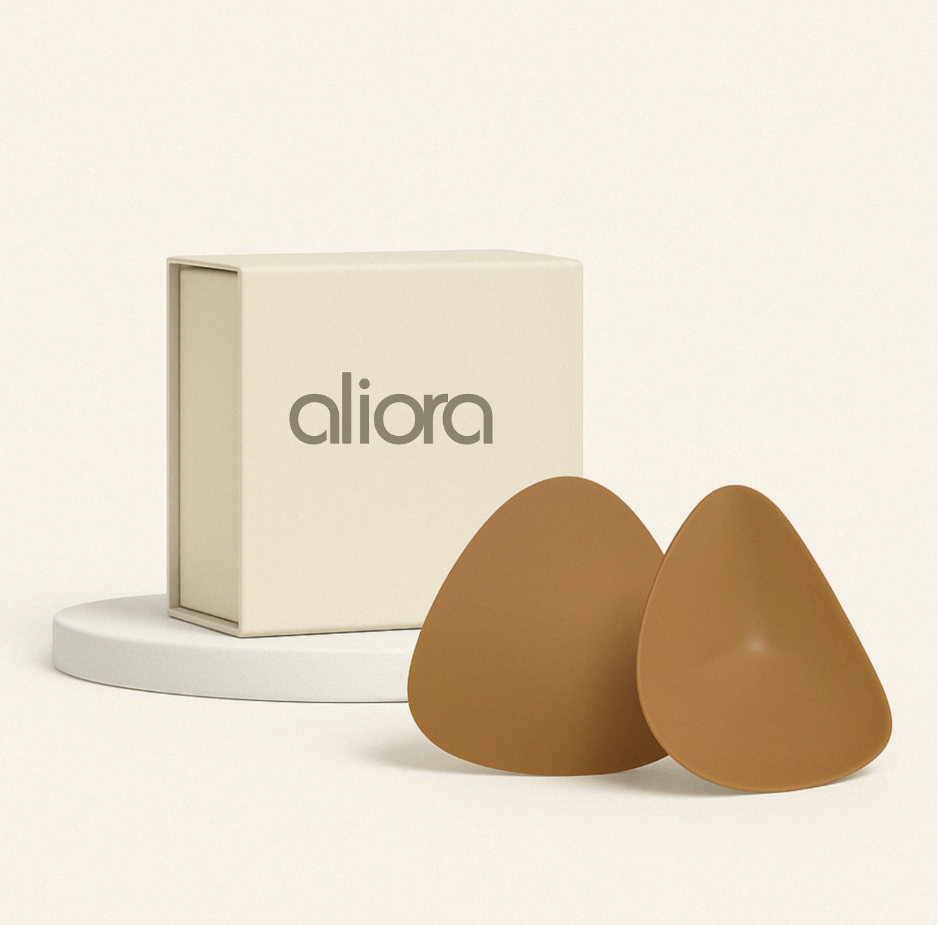 Aliora™ Selvheftende innlegg – Øyeblikkelig løft uten klebende nip covers