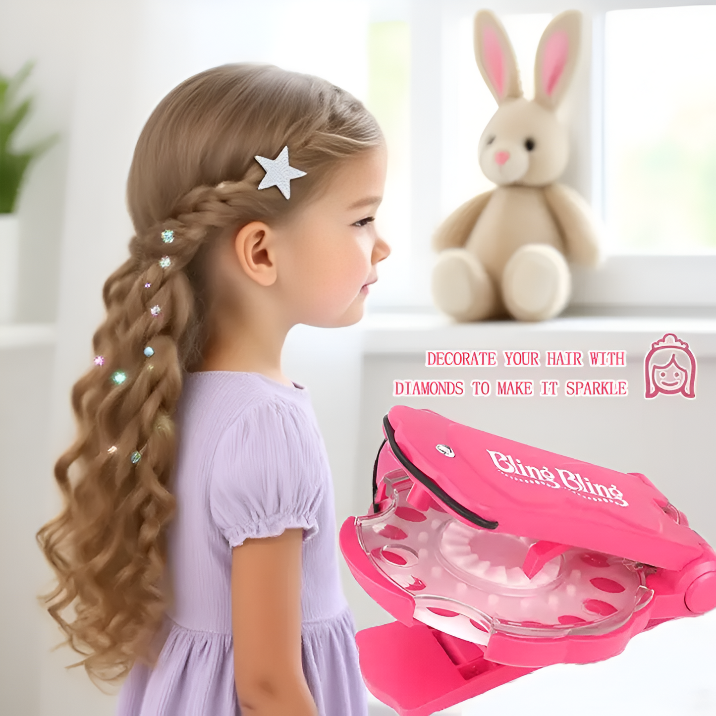 Aliora SparkleGlam Hair Gem Stamper