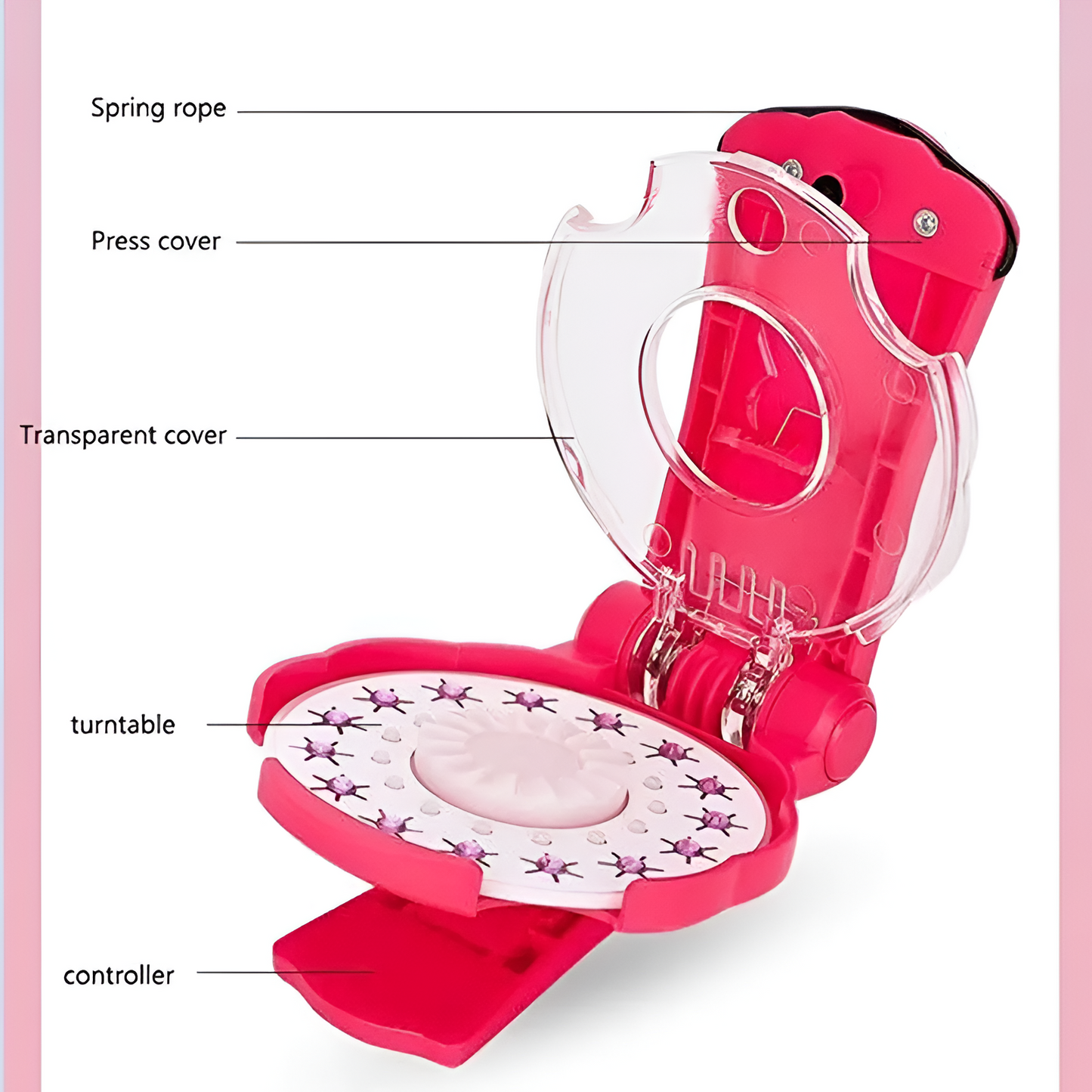 Aliora SparkleGlam Hair Gem Stamper